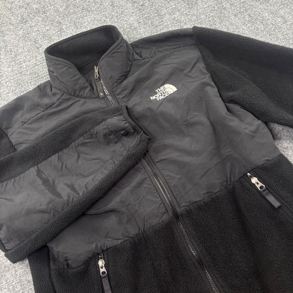 The North Face Denali Fleece Jacket XL Black Full Zip Boys Kids